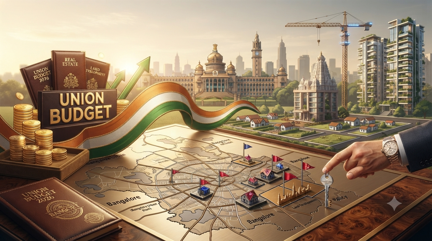 Union Budget 2026 & Real Estate: What It Means for Land Buyers in Bangalore