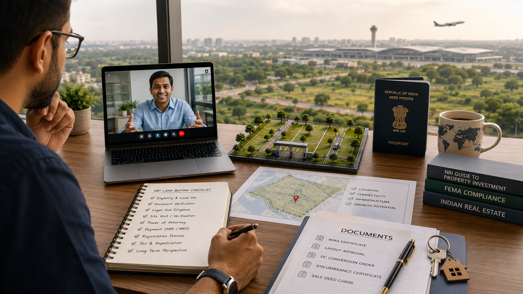 The NRI’s Complete Guide to Buying Land in Bangalore from Abroad