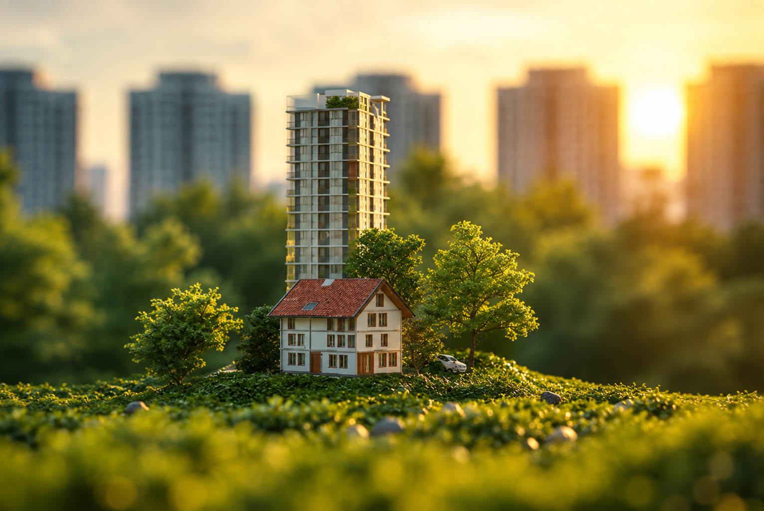 Land vs. Apartments: Why Plots Win in Long-Term Wealth Creation